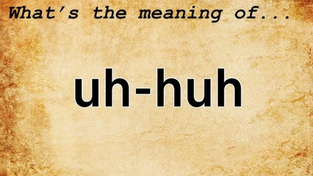 Different Meanings of Huh in Other Fields