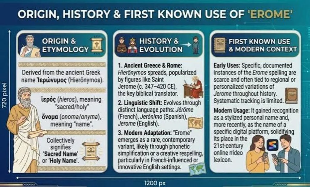 Full Form, Stands For & Short Meaning of Erome