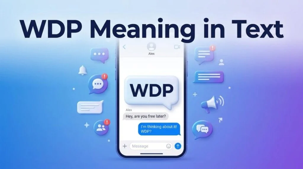 How to Reply When Someone Says WDP