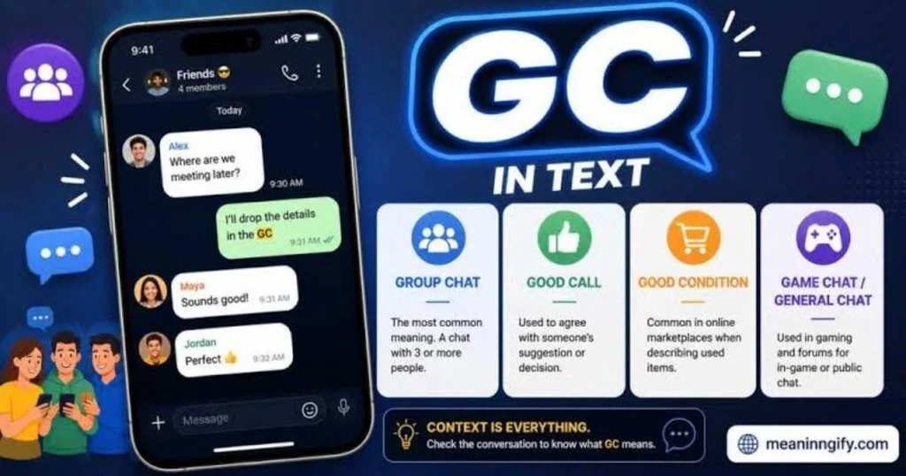 What Does GS Mean in Text & Chat