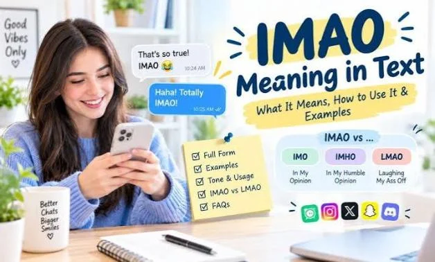 What Does IMAO Mean in Chat, Social Media & Messages