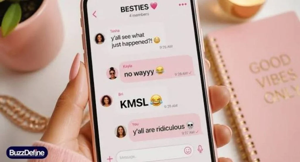 What Does KMSL Mean in Text & Chat