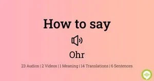 What Does OHR Mean in Chat