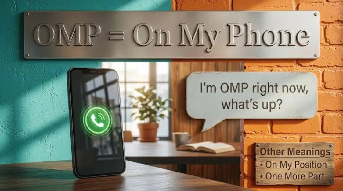 What Does OMP Mean in Chat, Social Media, and Everyday Messages
