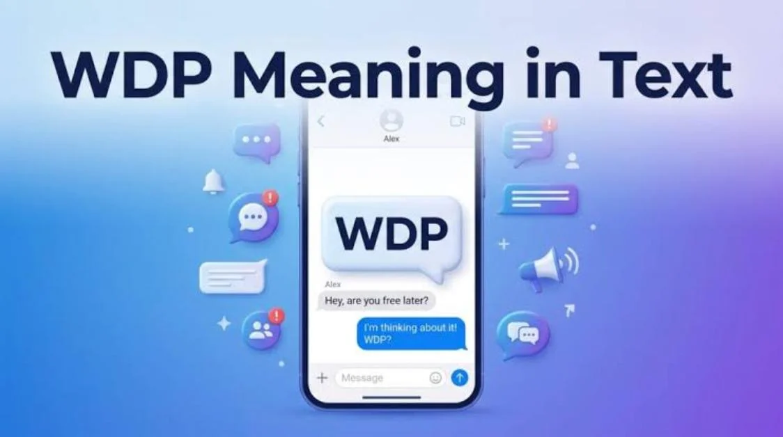 What Does WDP Mean in Chat, WhatsApp, Instagram & TikTok