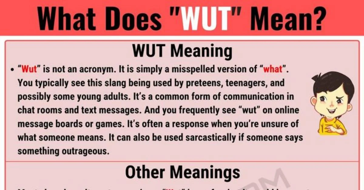 What Does WUT Mean in Chat