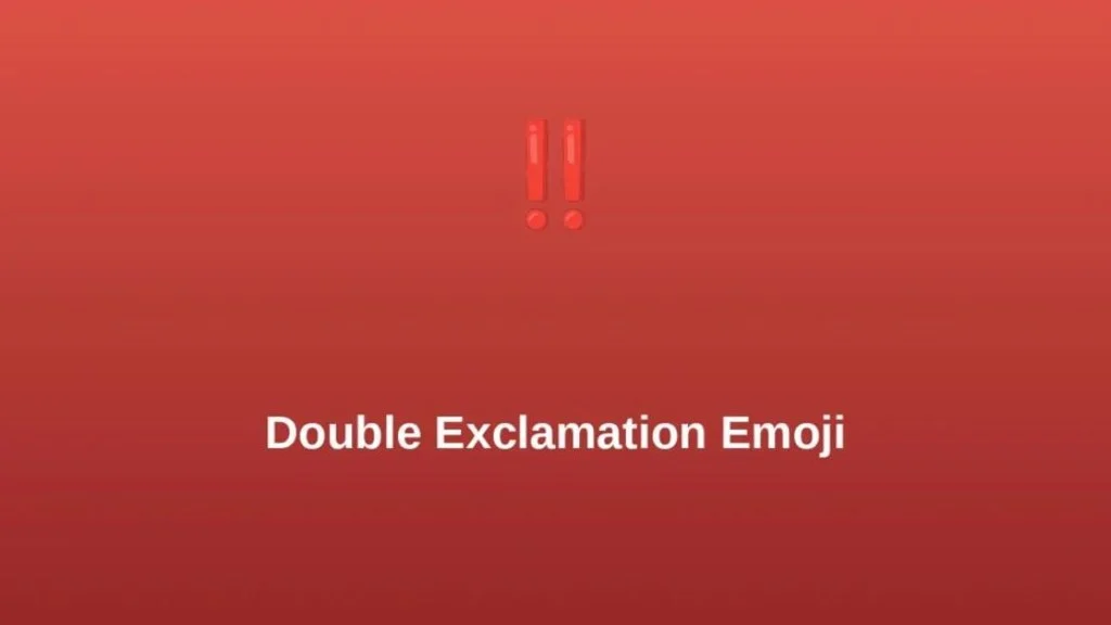 How People Use Double Exclamation Mark in Daily Conversations