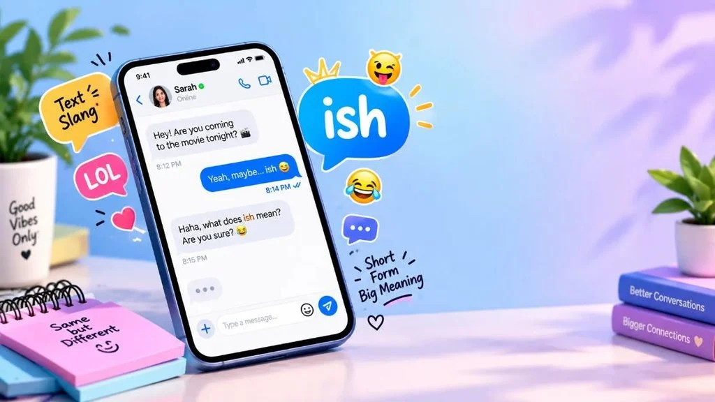What Does Ish Mean in Text & Chat