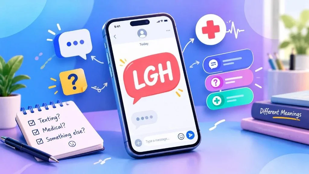 What Does LGH Mean in Text & Chat