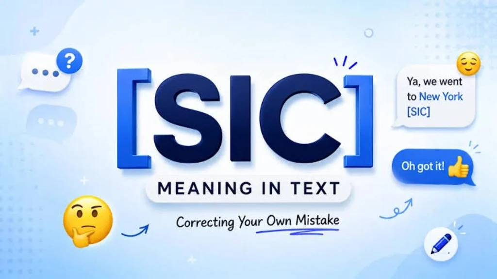 What Does Sic Mean in Text & Chat